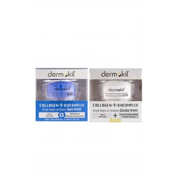 Dermokil Kırışık Karşıtı Gündğz Kremi + Gece Kremi Set