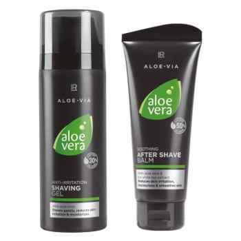 LR Aloe Via Aloe Vera Tıraş Jeli 150 ML + Tıraş Sonrası Balsamı 100 ML
