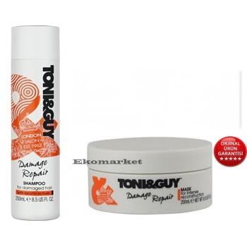 Toni&Guy Yıpranmış Saçlar İçin Şampuan + Bakım Maskesi
