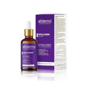 Alldermo Kolojen Kırışıklık Karşıtı Cilt Sıkılaştırıcı Serum 30 ml