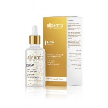 Alldermo Gold Antiaging Kırışıklık Karşıtı Nemlendirici Serum 30 ml