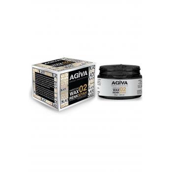 Agiva Hairstyling Wax 02 Siyah 120 gr