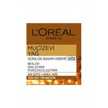 L'Oreal Paris Mucizevi Yağ Günlük Göz Bakım Kremi 15 ml