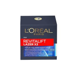 Loreal Revitalift Lazer Kırışık Karşıtı Gece Kremi 50 ml