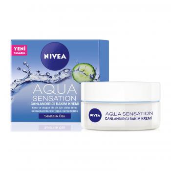 Nivea Aqua Sensation Canlandırıcı nemlendirici Bakım Kremi 50 ML