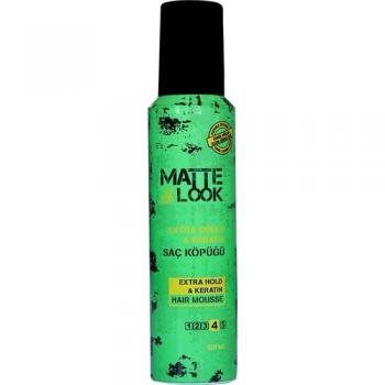 MATTE LOOK SAÇ KÖPÜĞÜ 150ML EXTRA GÜÇLÜ/KERATİN