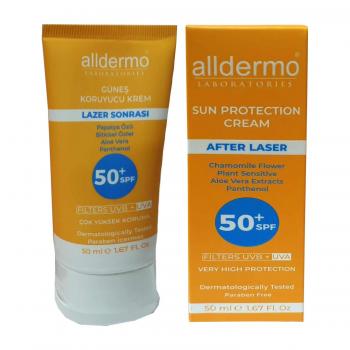 Alldermo SPF 50 + Laser Sonrası Güneş Koruyucu Krem 50 ml