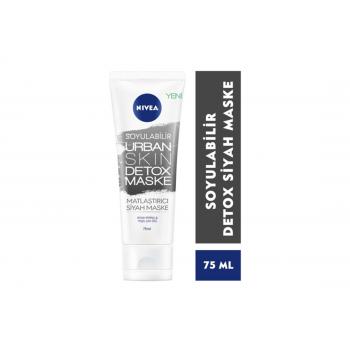 Nivea Urban Detox Soyulabilen Matlaştırıcı Siyah Maske 75 ml