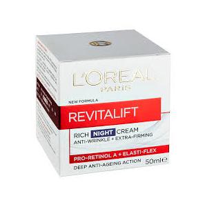 LOREAL Revitalift Kırışık Karşıtı GECE KREMİ  50 ML