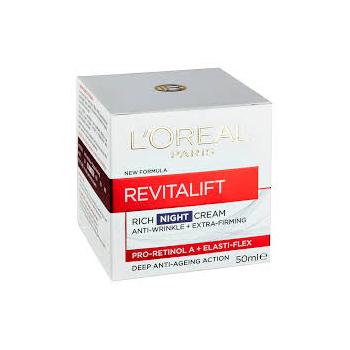 LOREAL Revitalift Kırışık Karşıtı GECE KREMİ  50 ML