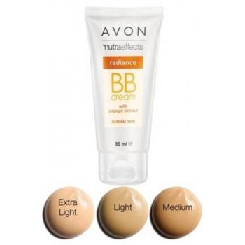 Avon Nutra Effect Radiance  BB Krem  Extra Light