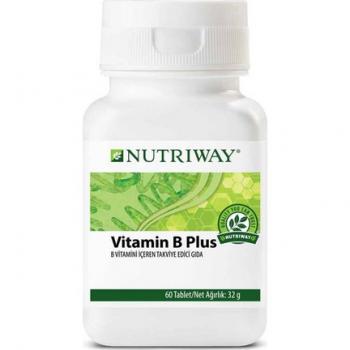 Amway NUTRIWAY - Vitamin B Plus 60 Tablet -YENİ TARİH