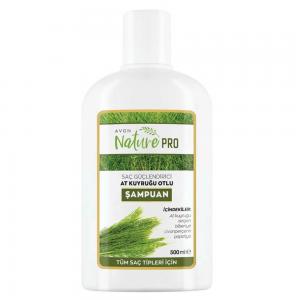 Avon Nature Pro saç Güçlendirici At Kuyruğu Otlu Şampuan 500 ml