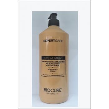 Biocure  Yıpranmış Saçlar İçin Yapılandırcı,Hacimlendirici Keratin Botox Krem 1000 ml