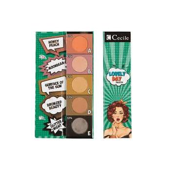 Cecile Eyeshadow Palette Beşli Far Paleti EP 04