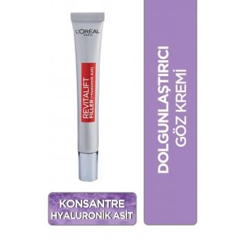 Revitalift Filler Dolgunlaştırıcı Yaşlanma Karşıtı Göz Bakım Kremi 15ml -Hyaluronik Asit