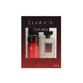 Tiaras Him Edt 50 ml + Deadorant 150 ml  Erkek Parfüm Set