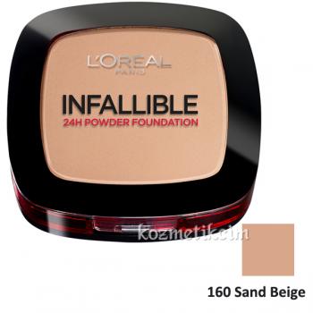 LOREAL INFAILLIBLE PUDRA NO:160
