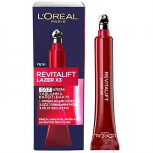 LOREAL REVITALIFT LAZER X3 GÖZ KREMİ 15 ML