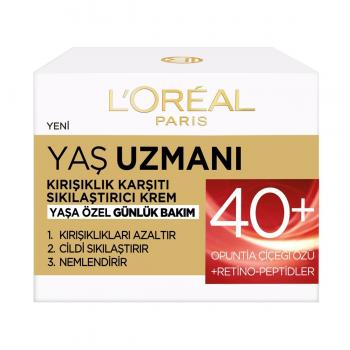 Loreal Yaş Uzumanı Kırışıkşıklık Karşıtı Sıklaştırıcı Krem 50 ml