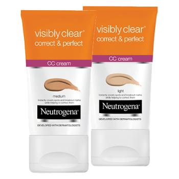 Neutrogena Visibly Clear CC Krem 50 ml Renk Seçiniz