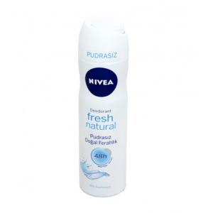Nivea Fresh Natural Deodorant Pudrasız Bayan 150 m