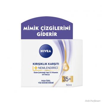 Nivea Kırışıklık Karşıtı Nemlendirici 35+ Yaşa Özel 50 ml