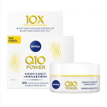 Nivea Visage Q-10 Power Kırışık Karşıtı Gündüz Kremi 50 ML