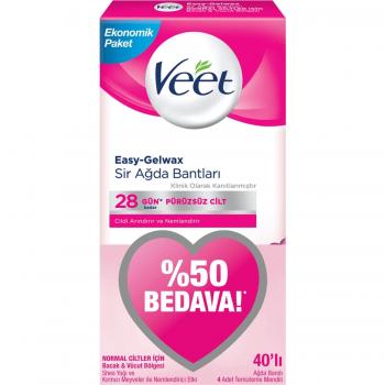 VEET NORMAL CİLT SİR AĞDA BANTI 40 LI