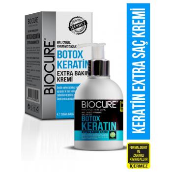 Biocure Botoks Keratin Extra Saç Bakım Kremi Hair Botox / 250 ml.