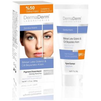 Dermaderm Cilt Lekelerine Karşı Bitkisel  & Cilt Beyazlatıcı Gündüz Kremi 100 gr