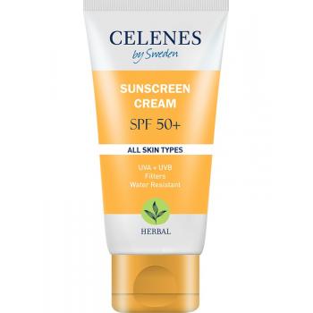 Celenes By Sweden Herbal Güneş Koruma Kremi 50 Spf 50 ml- Tüm Cilt Tipleri