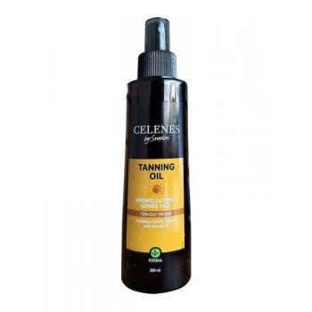 Celenes  Havuç ve Kakao Özlü Bronzlaştırıcı Yağ 200 ml