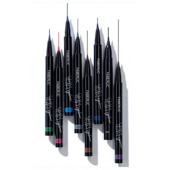 Faberşic  Glam Team Kalıcı Renkli Kalem Eyeliner - Grafit - Gri.-5686