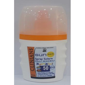 Clinians Çocuk Ve Hassas Ciltler Için Güneş Koruyucu Losyon Spf 50 Koruma Sprey 150 Ml