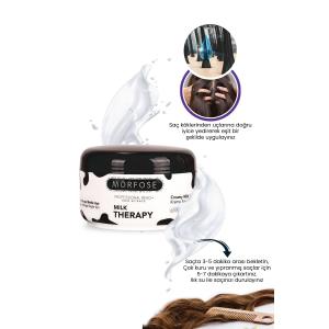 Morfose Milk Therapy Canlandırııcı Kremsi Süt Saç Bakım Maskesi 250 Ml