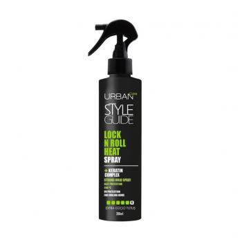 Urban Care Style Guide Lock N Roll Heat Isıya Dayanıklı Gazsız Saç Spreyi 200 ML